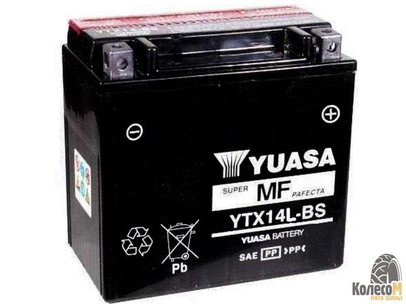 YUASA YTX14L-BS (H-D)