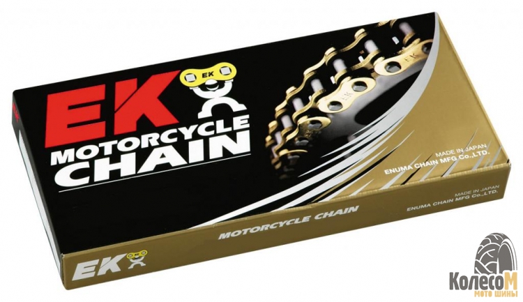 EK CHAIN 530 MVXZ-110/N EK CUT CHAIN W/MLJ GREEN
