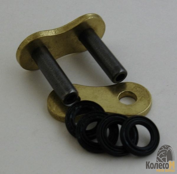 EK CHAIN 525 ZZZ-MLJ/MG ЗАМОК-ЗАКЛЕПКА GOLD
