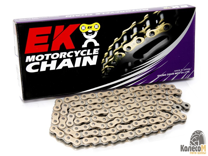 EK CHAIN 520 ZZZ-130/MG CUT CHAIN W/MLJ M.GOLD
